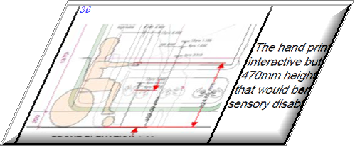 Access appraisal extract wheelchair user reach